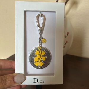Dior Lily of the Valley bag charm or keychain